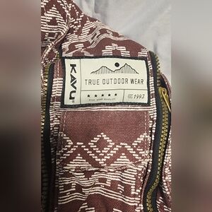 KAVU Red Patterned Bag